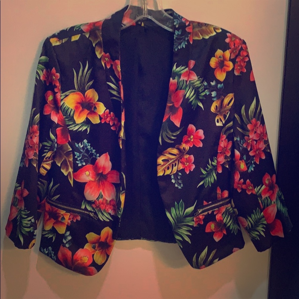 Flower blazer